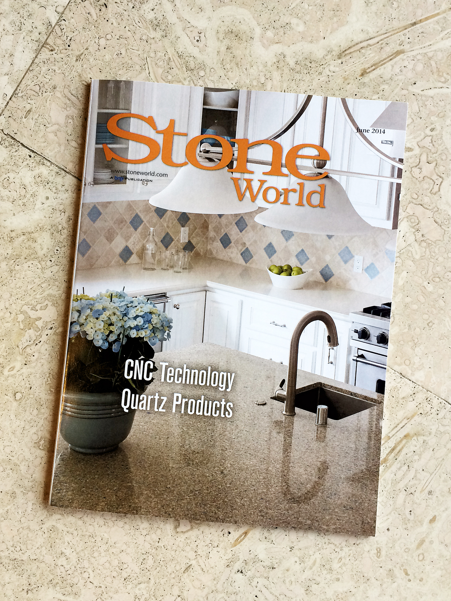 Stone World Magazine, YK Stone Center Published June 2014