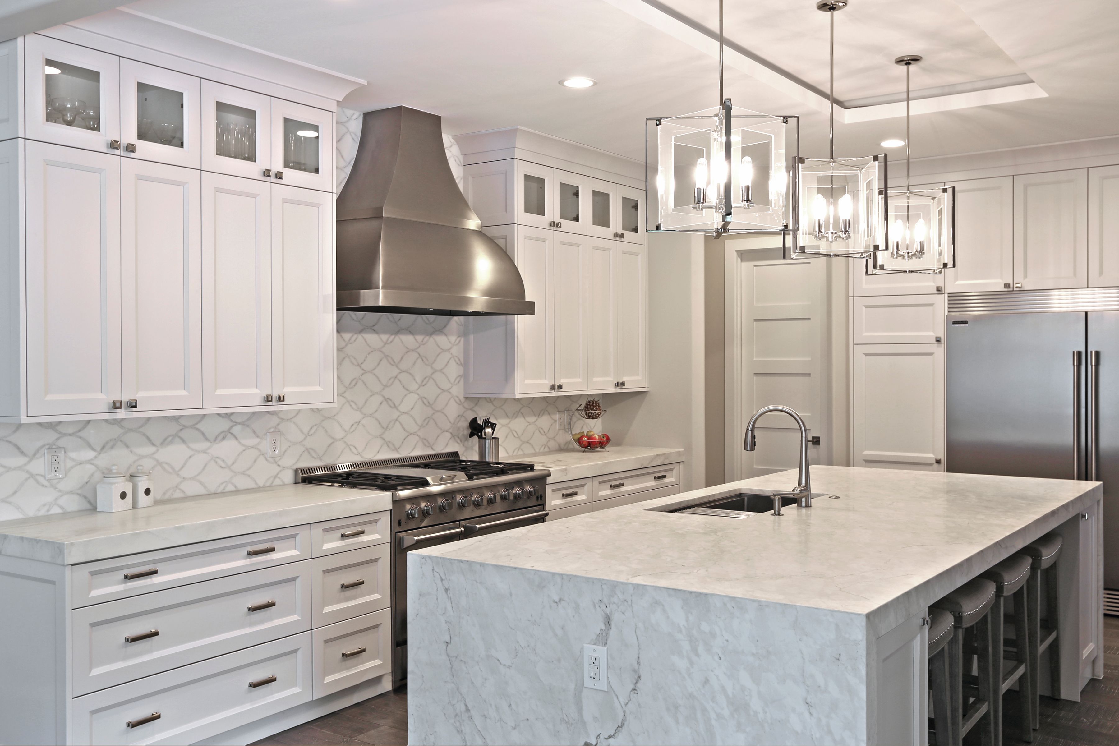 calcatta carrara marble stone kitchen countertops yk stone center